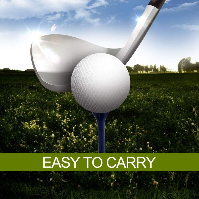 THIODOON Golf tees 3 1/4 inch Less Friction Wood Tees Training for Golfer Professional Natural Wood Golf tees Bulk 100 Count Golfing Tees - Image 4